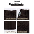 thumbnail image 4 of FOLUNSI Palazzo Woven Pants - Elastic Waist, Wide Leg, Lounge - Women, 4 of 9