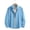 Sky Blue, variant on Men's Long Sleeve Button Down Shirt Casual Untucked Dress Shirts Summer Beach Wedding Cotton Linen Textured Shirts Size 2XL Sky Blue