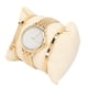thumbnail image 4 of Conjunto de reloj de pulsera, 3 piezas, pulsera de reloj para mujer, conjunto de pulsera de reloj de cuarzo, conjunto de pulsera de reloj femenino, verdadera excelencia Jadeshay A, 4 of 8