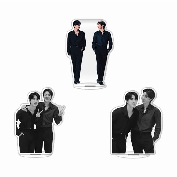 (Bulletproof Youth League) 10cm Size Cardboard Cutout Standup,Acrylic card cartoon acrylic card ornament