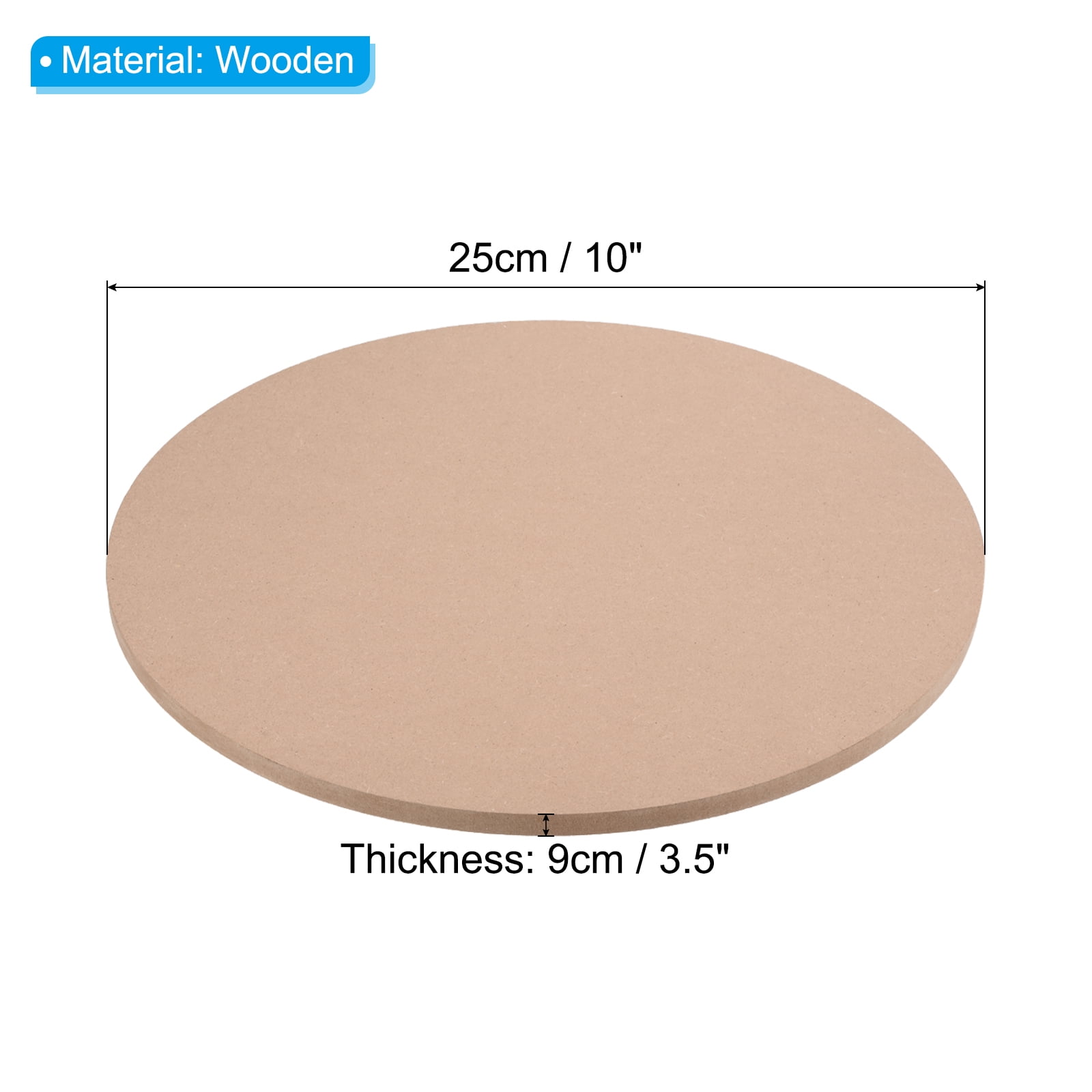 Uxcell 10" Round Pottery Wheel Bat, 2 Pcs Clay Throwing Bats