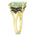 thumbnail image 3 of Everly Women's Quartz and Sapphire Yellow Gold Plated Ring, 3 of 8