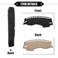 thumbnail image 5 of Unique Bargains Car Dashboard Cover Mat Compatible for VW Jetta 2019-2023 Protective Flannels Black, 5 of 6