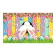 thumbnail image 2 of pathside Easter Backdrop,Happy Easter Banner, Easter Banners Decorative Photos Backgrounds Easter Decorations Activities Outdoor Party Supplies Easter Decorations for the Home Yard Party Supplies, 2 of 6
