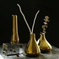 thumbnail image 5 of DecoracióN de Escritorio Oficina Casa NóRdica Jarrones Lujo JarróN Dorado Plateado Flores Secas CeráMica Moderno Mini A, 5 of 5