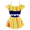 thumbnail image 3 of Girls Princess 2 Pieces Swimsuit Swimwear Summer Bathing Suit, 3 of 5