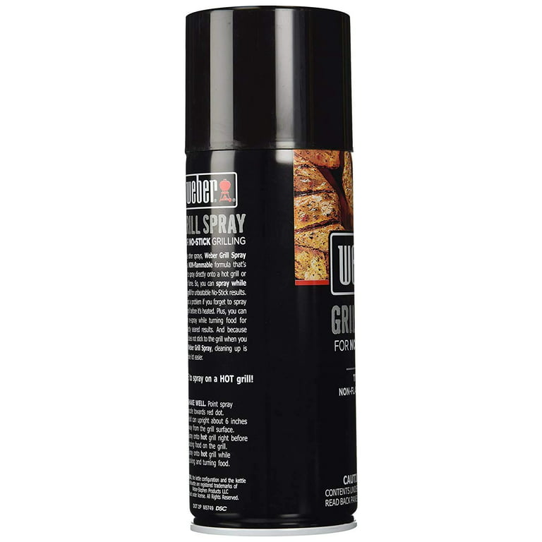 WEBER 6-OUNCE GRILLING SPRAY 2 CANS