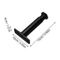 thumbnail image 2 of HEANUJJ 2Ud Soportes Para Muebles Multifuncionales En Negro Para Reemplazo De Patas De, 2 of 8