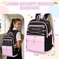thumbnail image 2 of DAKIMOE School Backpacks for Teens Cute Girlish Middle High School Bookbag Large Capacity Lightweight Waterproof Daypack for College Students, 2 of 6
