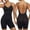 Black, variant on ITSAME Womens Shapewear Bodysuit, Tight Fit Backless Tummy Control Yoga Sport Jumpuit Coffee 2XL