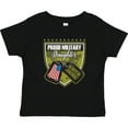 thumbnail image 3 of Inktastic Proud Military Daughter Soldier Hero Girls Toddler T-Shirt, 3 of 5