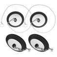thumbnail image 4 of Tapones de goma para fregadero de cocina, a prueba de fugas, con cadena, 4 Uds. HOMEMAXS 13754424-MX, 4 of 6