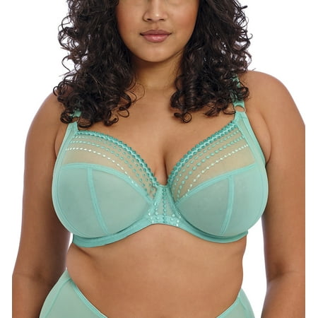 Elomi Matilda Banded Plunge Underwire Bra (8900) 34JJ Jade
