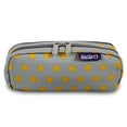thumbnail image 3 of J World Girls Jojo Double Compartment Kids Pencil Case for School, Candy Buttons, 3 of 6
