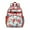 Pioneer Flower Floral, variant on Pioneer Flower Floral Print Pattern Backpack for School,Cute School Bag,Schoolbag with Adjustable Shoulder Straps & Padded Back,15.25"x11.5"x5.25"