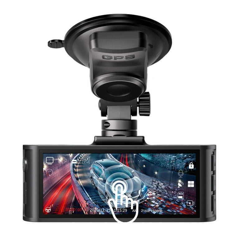 Red Tiger Front And Rear Camera For Car Redtiger F9 4K Ultra HD