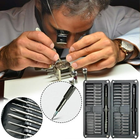 

WSBDENLK 30-In-One Mobile Phone Computer Clock Repair Disassembly Multi-Function Screwdriver Set Rollbacks Clearance