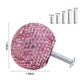 thumbnail image 2 of Ball Shape Handles Black Color Door Handles Drawer Handles Glitter Durable, 2 of 8