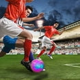 thumbnail image 4 of Naiovety La PU respetuosa del medio ambiente hizo los balones de fútbol con el arte exquisito y los balones de fútbol reflexivos de la vida de Tenis Talla 4, 4 of 6