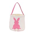thumbnail image 1 of Cesta de mano de Pascua Ticfox 25x23cm Lona color Rosa, 1 of 10
