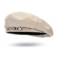 thumbnail image 3 of Gorro de boina de verano para mujer | Gorra de poliéster ajustable ligera y transpirable para exteriores, playa, senderismo | Estilo casual fino | Se adapta a 22,05-22,83 pulgadas | Negro, Beige, 3 of 8