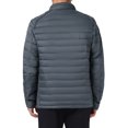 thumbnail image 3 of CHAQUETA PUFFER QUILTED CON CREMALLERA Y CUELLO ALTO PARA HOMBRE INSPIRAR CHIC, COLOR GRIS, TALLA XL, 3 of 6