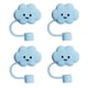 thumbnail image 4 of 4 Piezas en Forma de Nubes Cubierta de Paja Cubiertas de Paja Tapa a Prueba de Salpicaduras Regalos de Fiesta Lindo Tapón de Paja Creativo Reutilizabl 3 piezas, 4 of 8