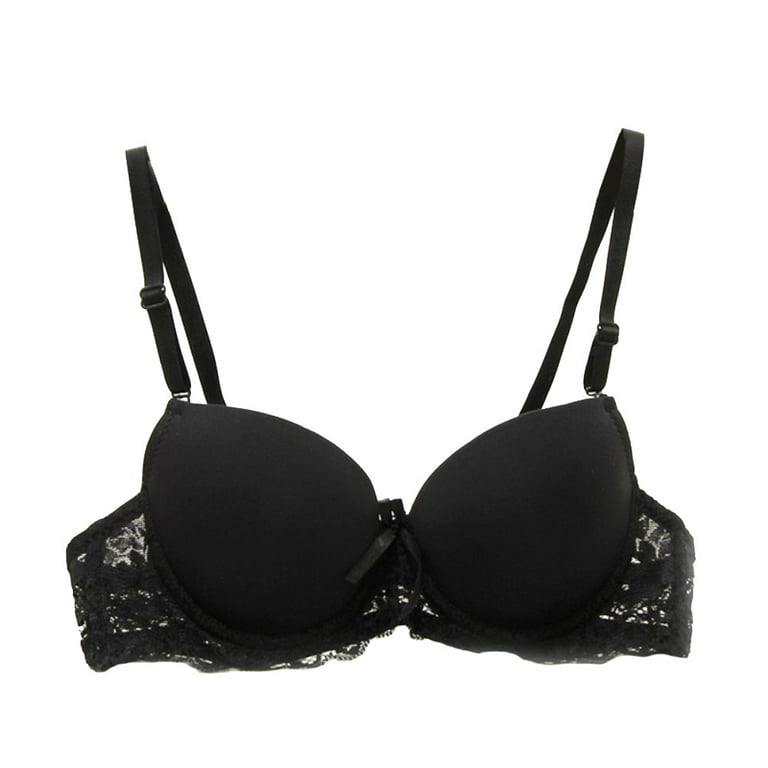 Adjustable Seamless Bras M Size With Front Closure And Lace Trim For Womens  Push Up Underwear From Yvonna, $42.56