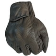 thumbnail image 4 of Men's Motorcycle Gloves Premium Leather Perforated Protective Armor Knuckle for Cruiser Street Powersports Moto Racing Riding Driving ATV Dirt Bike Gel Padded Biker Glove Brown XL, 4 of 6