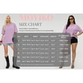 thumbnail image 7 of MOYIKO Oversized T Shirts for Women Half Sleeve Crewneck Loose Fit Tees Summer Tops with Pockets, 7 of 7