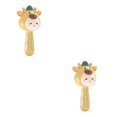 thumbnail image 3 of relayinert Haut-Parleur Bluetooth Coloré Microphone Portatif pour Enfants Filles Portable et Jaune Musique Locale 20.5x8.5x10.5cm 2Ensemble, 3 of 6