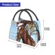 thumbnail image 2 of Fotbe Christmas Horse Bolsa Térmica Portátil con Estampado, Bolsa de Entrega de Alimentos Aislada, Bolsa Reutilizable de Gran Capacidad para Comidas y Supermercado, 2 of 6