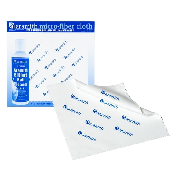 Aramith Micro Fiber Cloth 7 1/8" x 7" for Professional Billiard Ball Maintenance