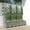 Light grey, variant on vidaXL Garden Planter with Trellis Brown 15.7"x15.7"x53.5" PP