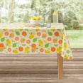 thumbnail image 2 of Mainstays Summer Fun Tablecloth, Indoor & Outdoor Table Decoration 60" x 84" - Citrus Fruit, 2 of 8