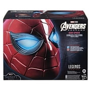 خوذة العنكبوت العنكبوتية من سلسلة Marvel Legends مع عيون متوهجة ، 6 إعدادات الإضاءة واللياقة القابلة للتعديل