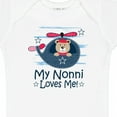 thumbnail image 4 of Inktastic Nonni Loves Me Baby Bear Boys Baby Bodysuit, 4 of 5