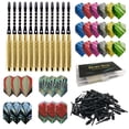 thumbnail image 1 of Soft Professional Soft Tip Darts Set with 12  Barrels 30   and 100 Soft  Heads Gift for  Lovers, 1 of 8