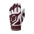 thumbnail image 2 of Evoshield SRZ-1 Adult Batting Gloves, Maroon - Medium, 2 of 3