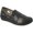 Noir, variante sur kozi Chaussures Décontractées Confortables pour Femmes, Mocassin à Enfiler à Talon Compensé OY3236 avec Bout Rond, Double Bout, Semelle Intérieure Amovible, Noir