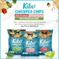 Kibo Chickpea Chips High Protein/Fiber, PlantBased, Cert. Gluten