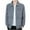 Gray, variant on Zpanxa Men's Work Jacket Solid Color with Zipper Pockets Loose Fit Long Sleeve Durable Coat for Outdoor Labor Casual Wear