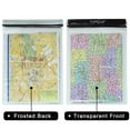 thumbnail image 4 of YUMQUA Clear Waterproof Dry Bag Pouch Marine for Phone Document Holder Kayaking Map Large, Black, 4 of 7