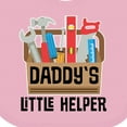 thumbnail image 4 of Inktastic Daddys Little Helper Tool Box Boys or Girls Baby Bib, 4 of 4