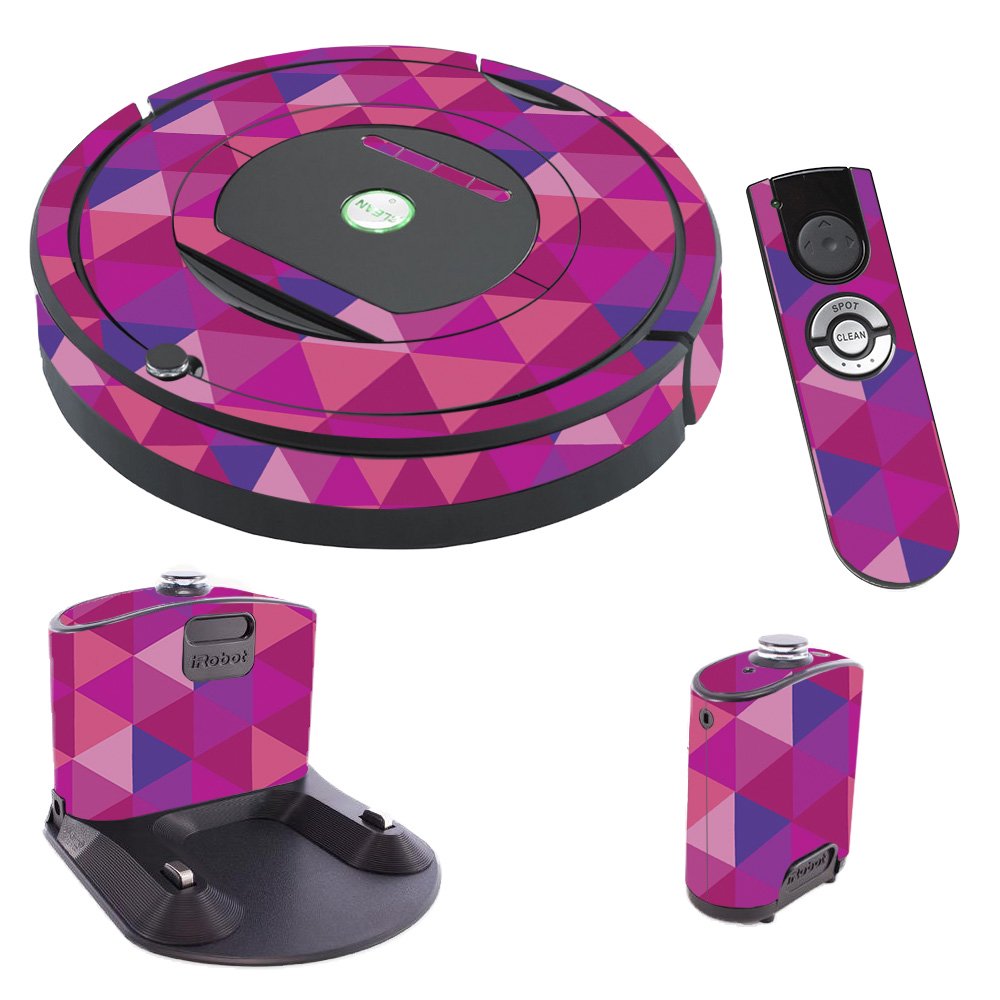 MightySkins Skin for iRobot Roomba 770 Robot Vacuum Pink Kaleidoscope