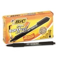 thumbnail image 1 of Bolígrafo BIC Soft Feel retráctil de punta media negro, 1 of 4
