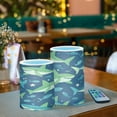thumbnail image 3 of Yayeee Flameless Candles with Remote Flickering Battery Operated Multi Color Changing, Sharks Pattern, 3 of 7