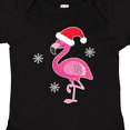 thumbnail image 4 of Inktastic Christmas Holiday Cute Flamingo Girls Baby Bodysuit, 4 of 5
