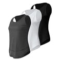 thumbnail image 2 of Rosvigor 3 Pack Womens Workout Tank Tops Quick Dry Sleeveless Shirts for Women Loose Fit Tops for Athletic Running Tennis Yoga, 2 of 9