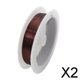 thumbnail image 1 of Kit de Alambre Metálico para Crear Bisutería Artesanal - Juego de 6 Piezas en Tonos Vibrantes 2 piezas, 1 of 8